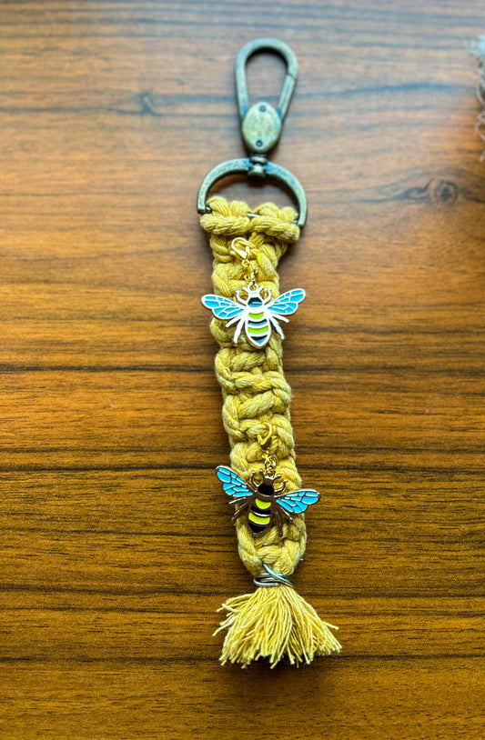 🐝Honeybee Keychain🐝