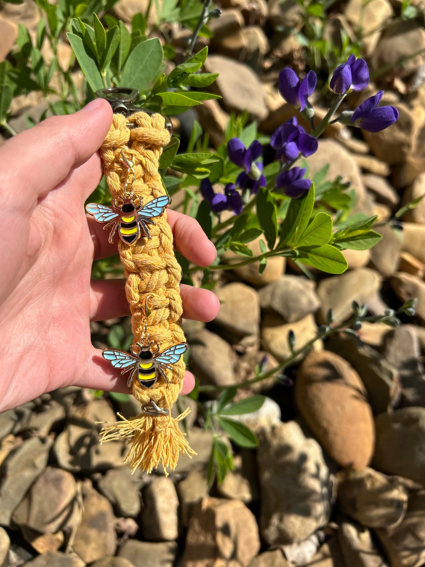 🐝Honeybee Keychain🐝