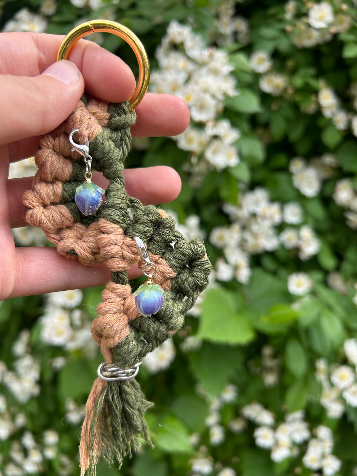 Flower Bud Keychain
